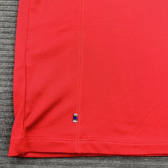 Tommy Bahama Polo Shirt Men Medium Red Polyester Short Sleeve Golf Golfing. - Picture 6 of 11